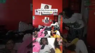 Kai Cenat Gets Drowned While Sleeping 😂