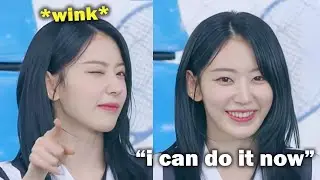 Sakura *successfully winked* again during their 1st Anniversary Live