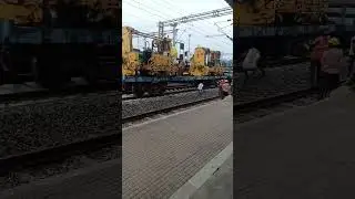 railway track maintenance/installation Machine jhansi 🥰😍😎