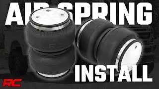 Installing Rough Country's Air Spring Kit on 2022 Ford F-250