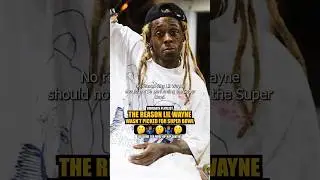 The real reason Lil Wayne isn’t performing at the Super Bowl 🤔🤷🏽‍♂️💯 #lilwayne #hiphop #rap