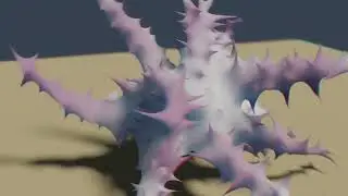 3D Anaglyph sea creature