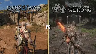 God of War Ragnarok vs Black Myth Wukong | PC | Graphics and Physics Comparison