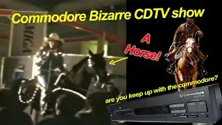 Commodore CDTV bizarre HORSE music event!!