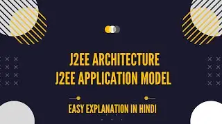 J2EE Application Model || J2EE Architecture || EASY EXPLANATION IN HINDI || IGNOU || MCA_NEW