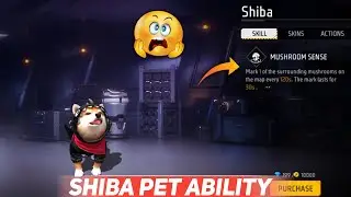 SHIBA PET ABILITY 🥵😮 AFTER OB46 UPDATE !! SHIBA PET ABILITY 🥵 क्या है ?