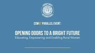 Opening Doors to a Bright Future: Educating, Empowering and Enabling Rural Women