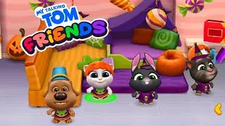 My Talking Tom Friends Spooky Halloween Update Gameplay Walkthrough Episode 179