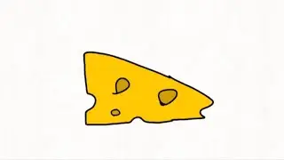 Animated Cheese Spinning For 2 Minutes With Funky Town Song