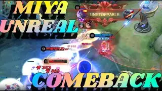 UNREAL Comeback MIYA Mobile legends/Miya best build 2021/WTF MOMENTS MLBB 2021/NEXT 2.0 UPDATE