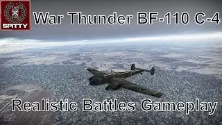 War Thunder: BF-110 RB Gameplay: Low tier troll