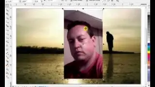 Tutorial como como colocar uma foto em outra paisagem