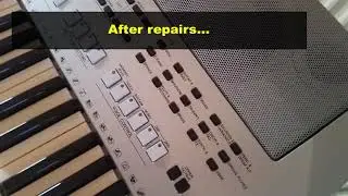 Yamaha keyboard repairs: PSR-S900