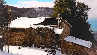 Inverno 2023; tre mesi di lavori e relax in una baita di montagna.