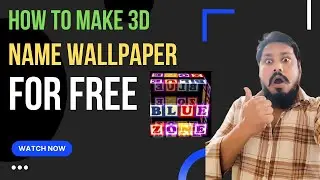 How To Make 3D Name Live Wallpaper in mobile || mobile Se 3D Name Wallpaper kaise Banaye