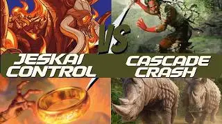 jeskai Control vs Cascade Crash  | Modern Paper Gameplay