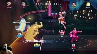 Multiversus Superman and Banana Team up