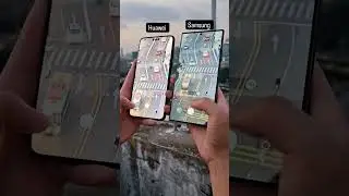 Huawei Mate 60 Pro vs Samsung Galaxy S23 Ultra Zoom Test ! 😍 #shorts