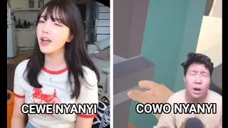 Perbedaan cewe dan cowo saat nyanyi