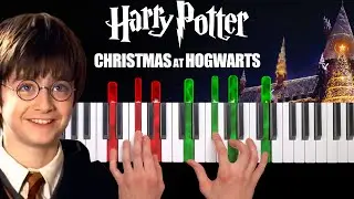 Christmas at Hogwarts - Harry Potter - Piano Cover & Tutorial