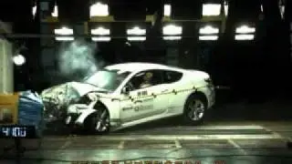 2010 Hyundai Genesis Coupe NCAP Frontal Offset Impact (KNCAP)