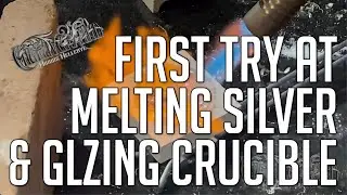 Silver Melting - First Try..