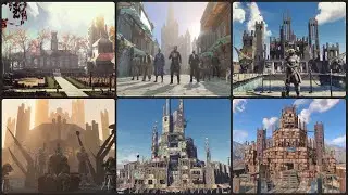 5 YEARS OF BUILDING IN FALLOUT 4 in fifty seconds | Biggest and Best Settlement Builds (Tour/Guide)