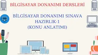 BİLGİSAYAR DONANIMI DERSİ SINAVA HAZIRLIK// TEMEL BİLGİSAYAR BİLİMLERİ