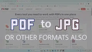 Convert any pdf file to jpg in high quality 
