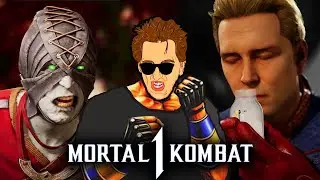 Mortal Kombat 1 - КОМБАТ КАСТ ХОУМЛЭНДЕРА и ПОСЛЕДНИЙ ДЕНЬ ЛИГИ