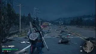DAYS GONE Horde by the Bridge