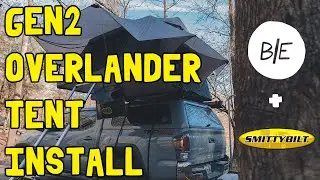 BLKTOP/ENDS + Smittybilt GEN2 Overlander Tent 4WP Install