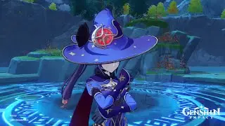 Amazing!! Mona Can Run Through the Water - Genshin Impact