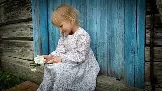 Воспитанники Шеневского ДС - Поздравление ветераном