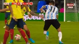 Caño de Ángel Di María a Mateus Uribe