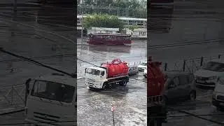 Казань после града и дождя сразу после града и дождя