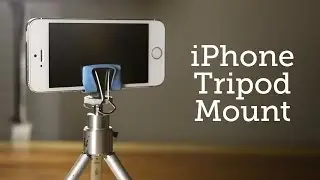 DIY iPhone tripod Mount