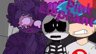 Pink elephant meme (Friday night Funkin' corruption mod?)