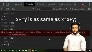 5. Assignment Operators || Bitwise AND || Comma || typeof- Javascript Full course 2019