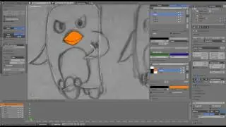 Producing teaser from new Tux game
