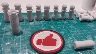 KİLDEN SATRANÇ TAKIMI YAPIYORUZ. Part1 | We maken een schaakspel van klei