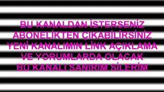 KANALI SİLİYORUM