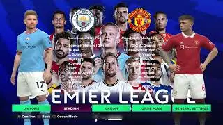 PES 2021 NEW PREMIER LEAGUE RV SCOREBOARD 2023-2024