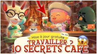 TRAVAILLER AU CAFÉ DE ROBUSTO ? 10 SECRETS DU CAFÉ DANS ANIMAL CROSSING NEW HORIZONS 2.0.0 ☕️