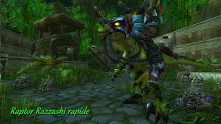 Elite monture wow Raptor razzashi rapide
