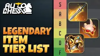 Must pick items to WIN the game | Legendary Item Tier List | Auto Chess