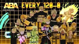 Every Single 100-0 Combo in ABA (basically) | ABA | Anime Battle Arena