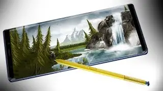 Sketching a landscape with Autodesk Sketchbook Mobile