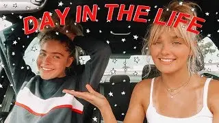 A DAY IN THE LIFE OF TWO TEENAGE YOUTUBERS! Avrey Ovard & Marla Catherine!