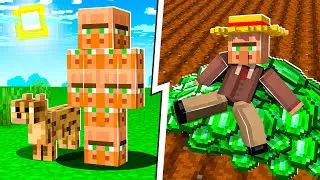 NEVER AGAIN #2 BEING A VILLAGER FOR 100 DAYS - Minecraft